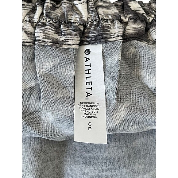 Athleta NWT Women's Calm Cool Slip Dress Black/Gray Size Small Retail $119 - Picture 3 of 12